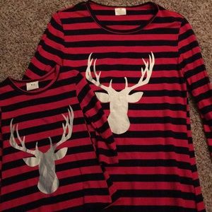 Mommy & Me Reindeer Dress set!
